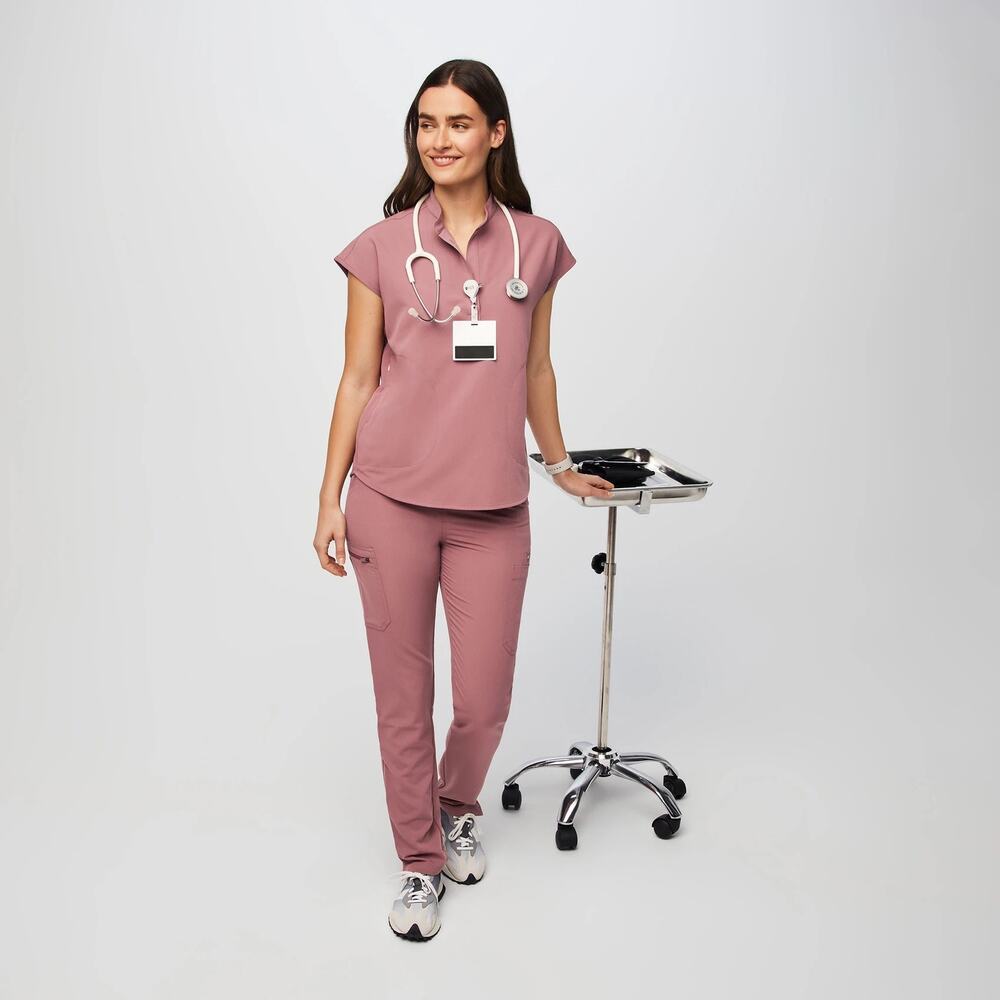 Figs Womens XXL/4XL Zamora Jogger Scrub Pants Rafaela Oversized Scrub Top